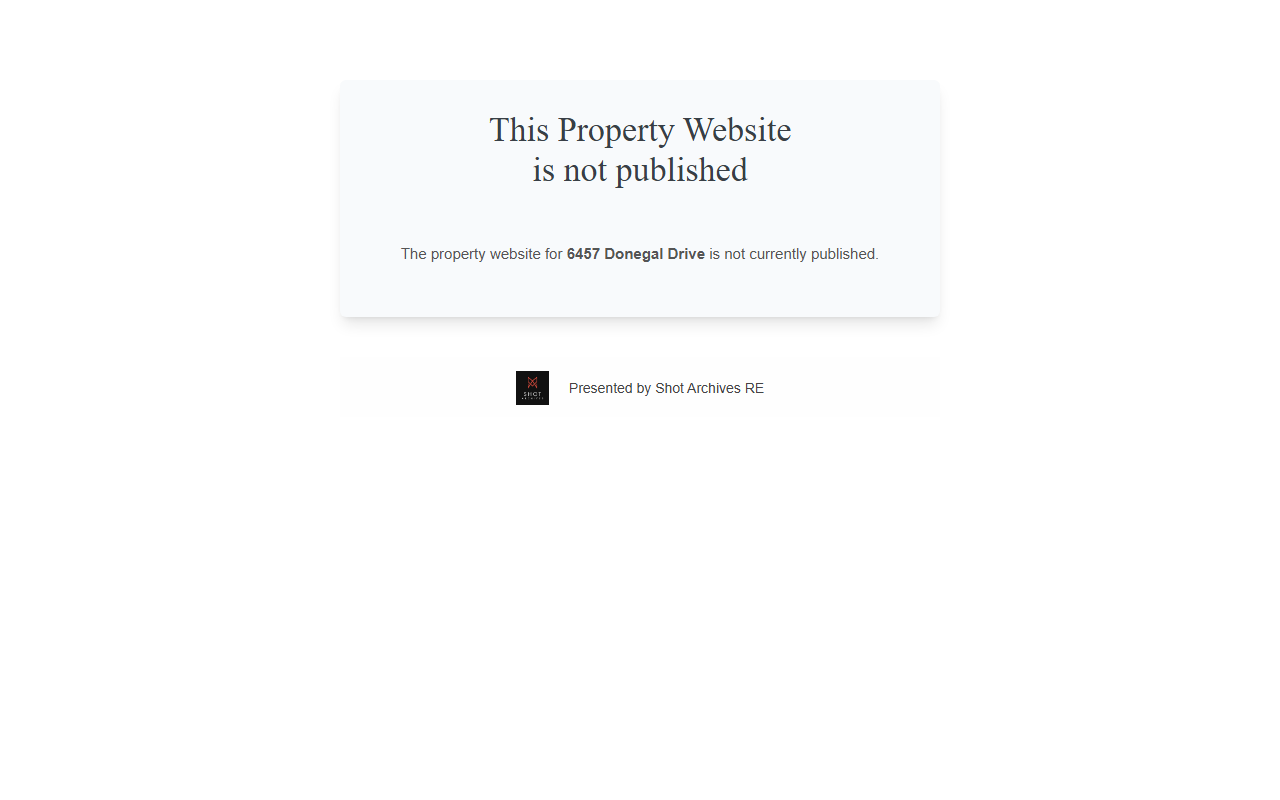 6457donegaldrive.com screenshot