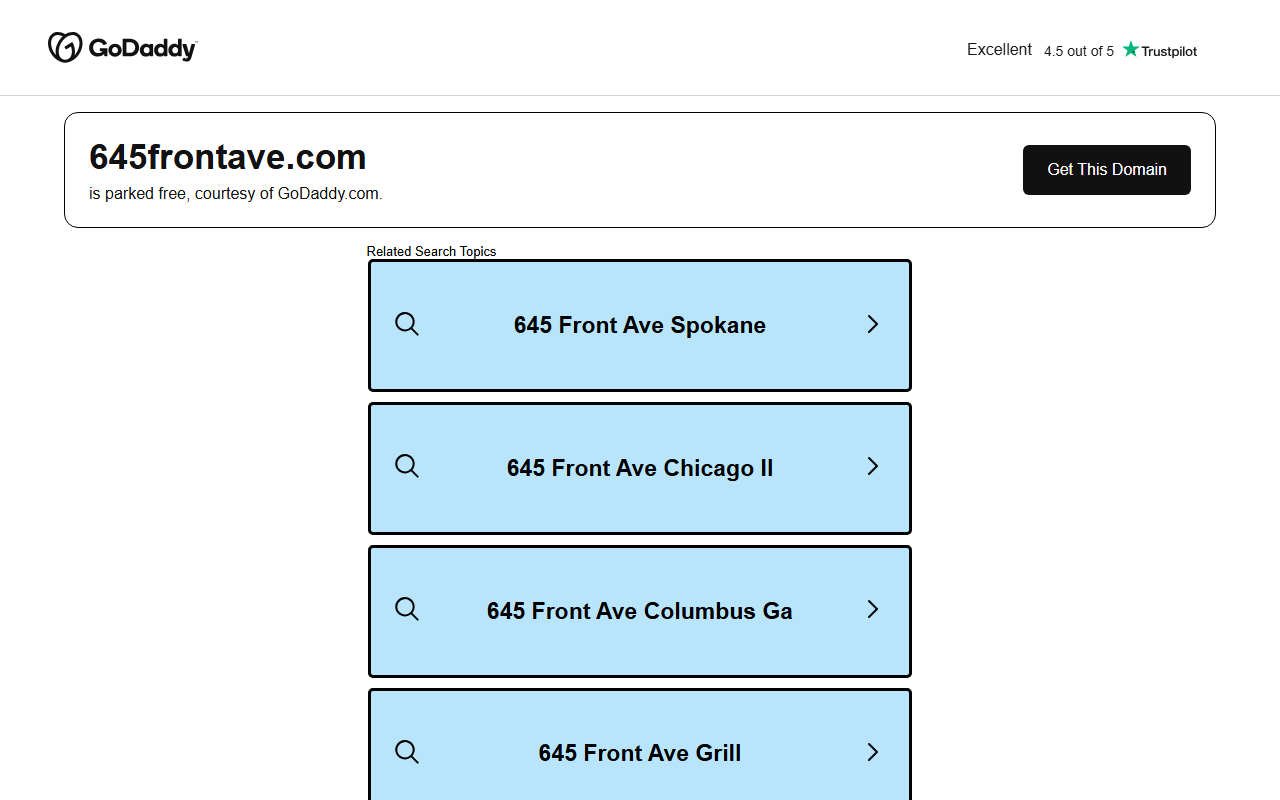 645frontave.com screenshot