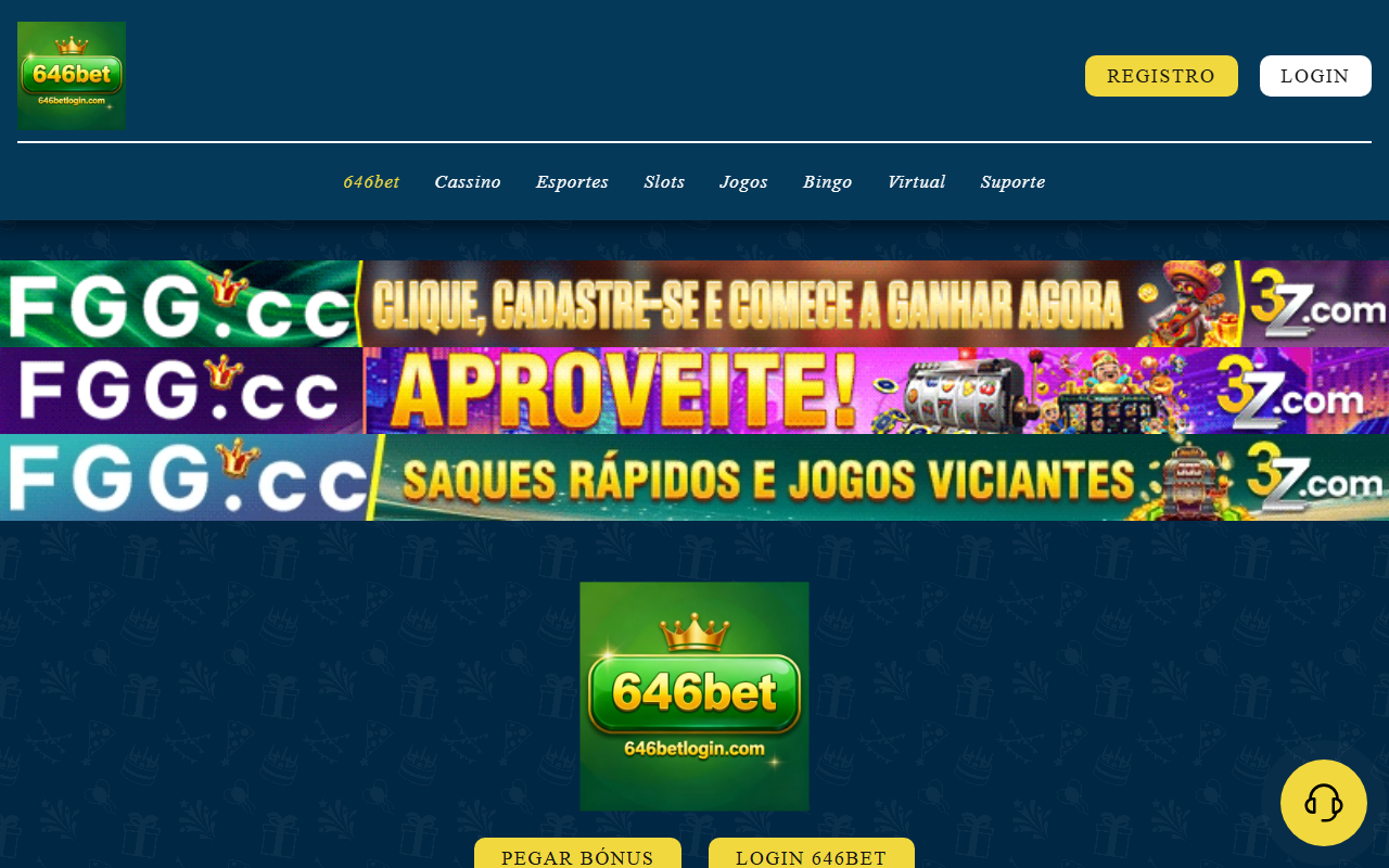 646betlogin.com screenshot