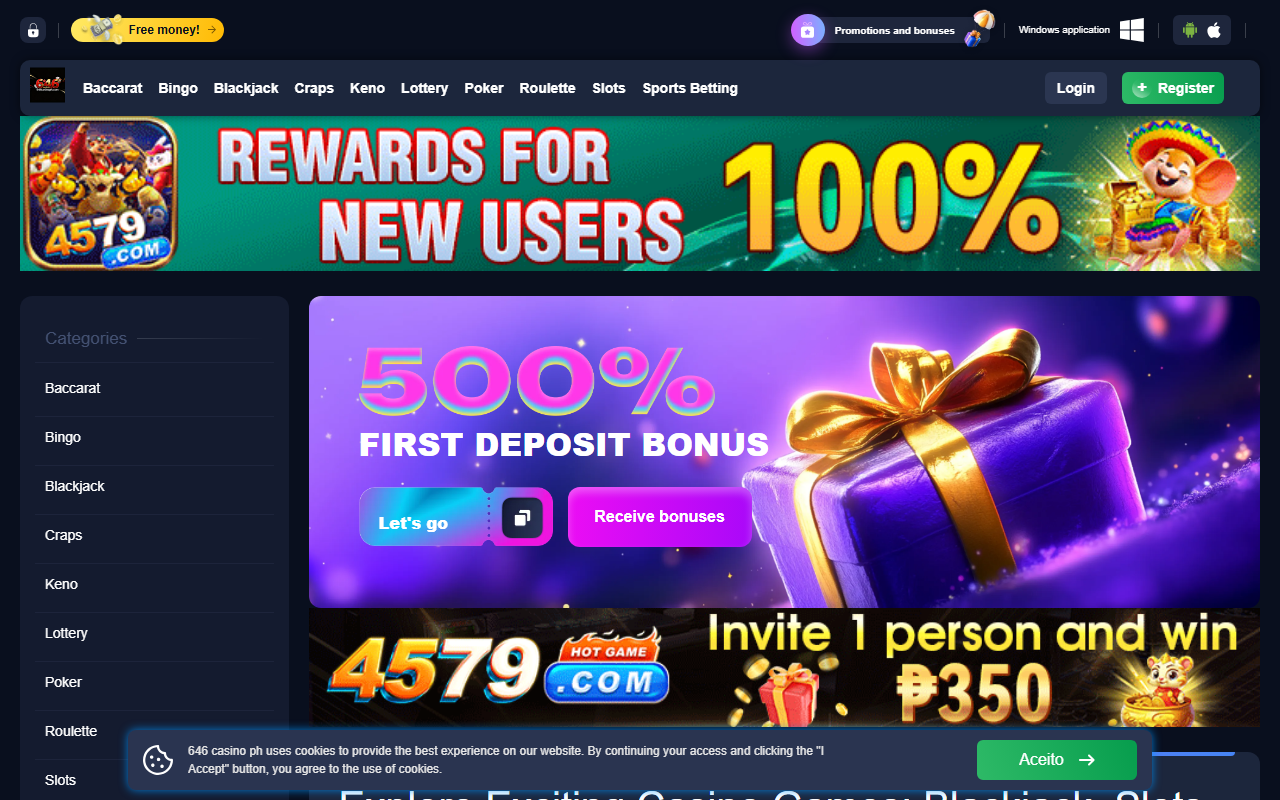 646casinoph.com screenshot
