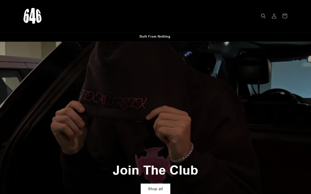 646clothing.com screenshot