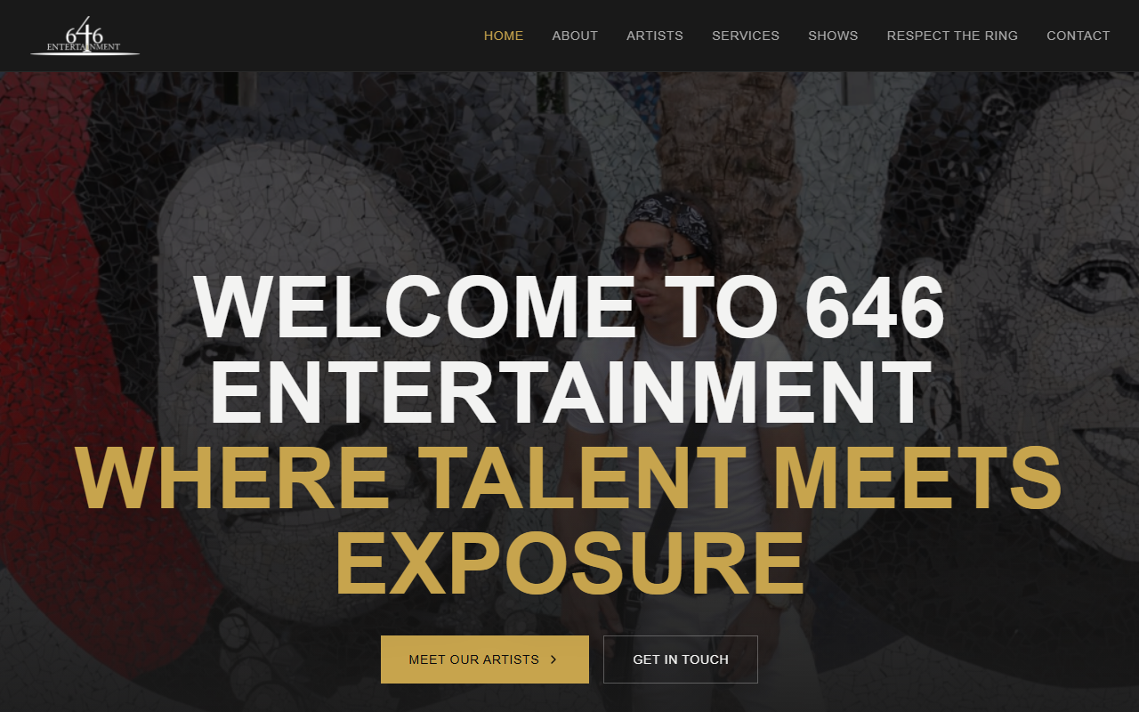 646entertainment.com screenshot