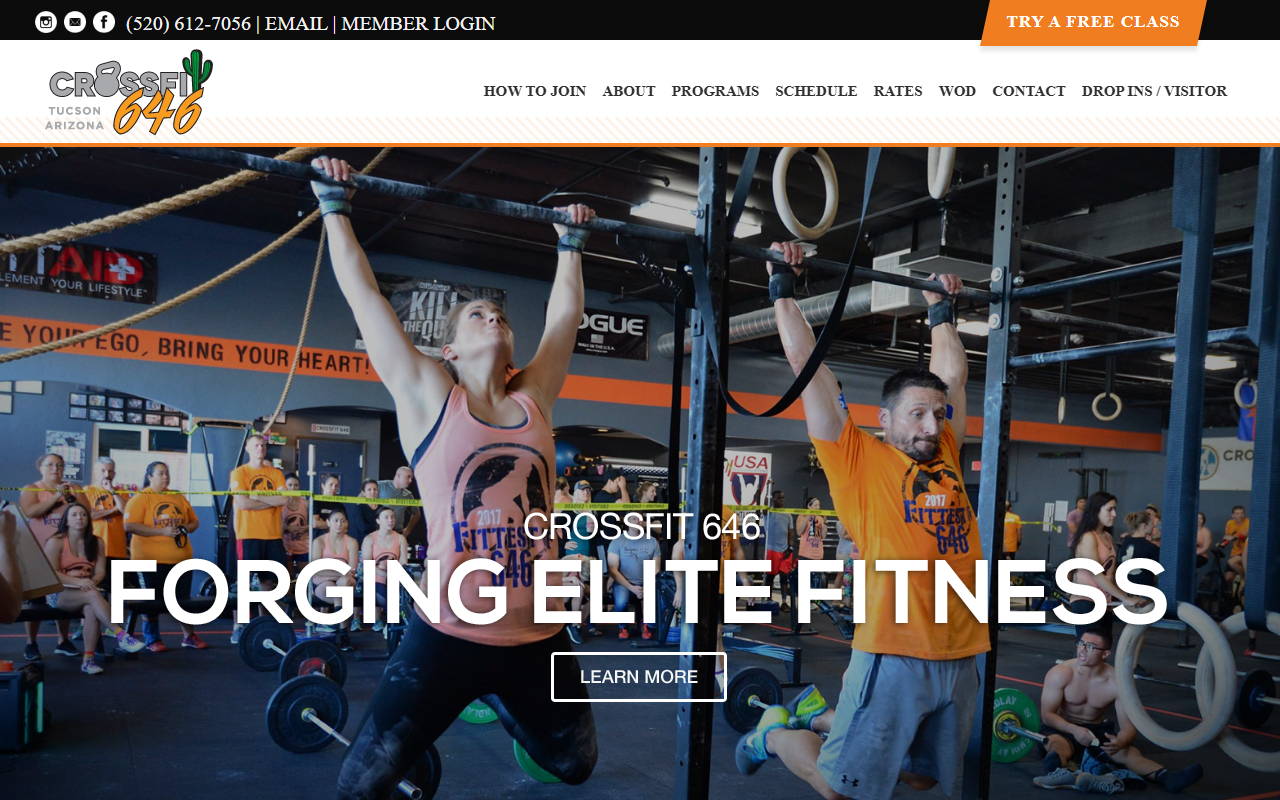 646fitness.com screenshot