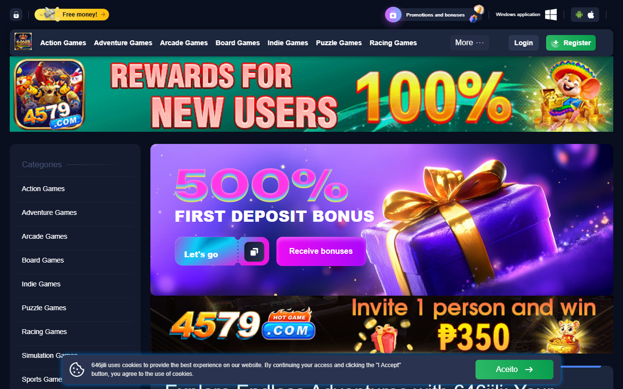 646jilicasino.com screenshot