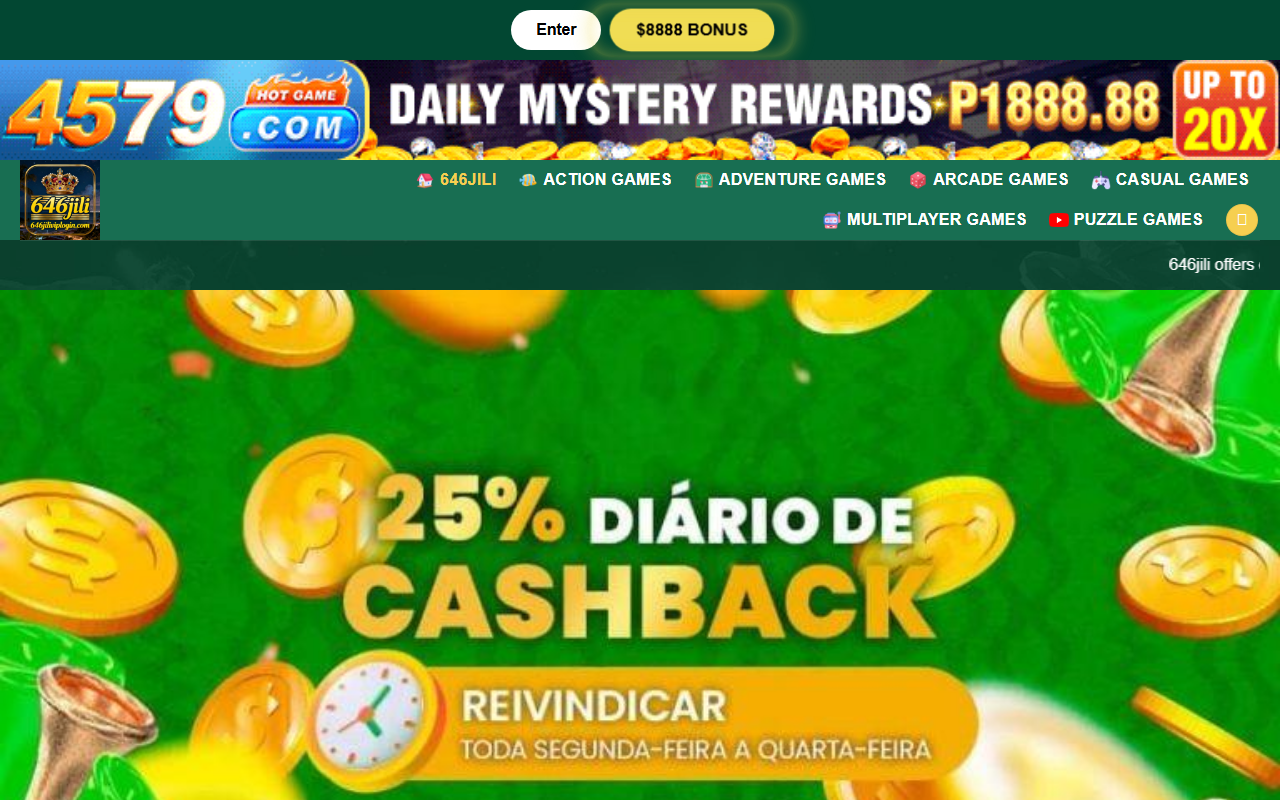 646jiliviplogin.com screenshot