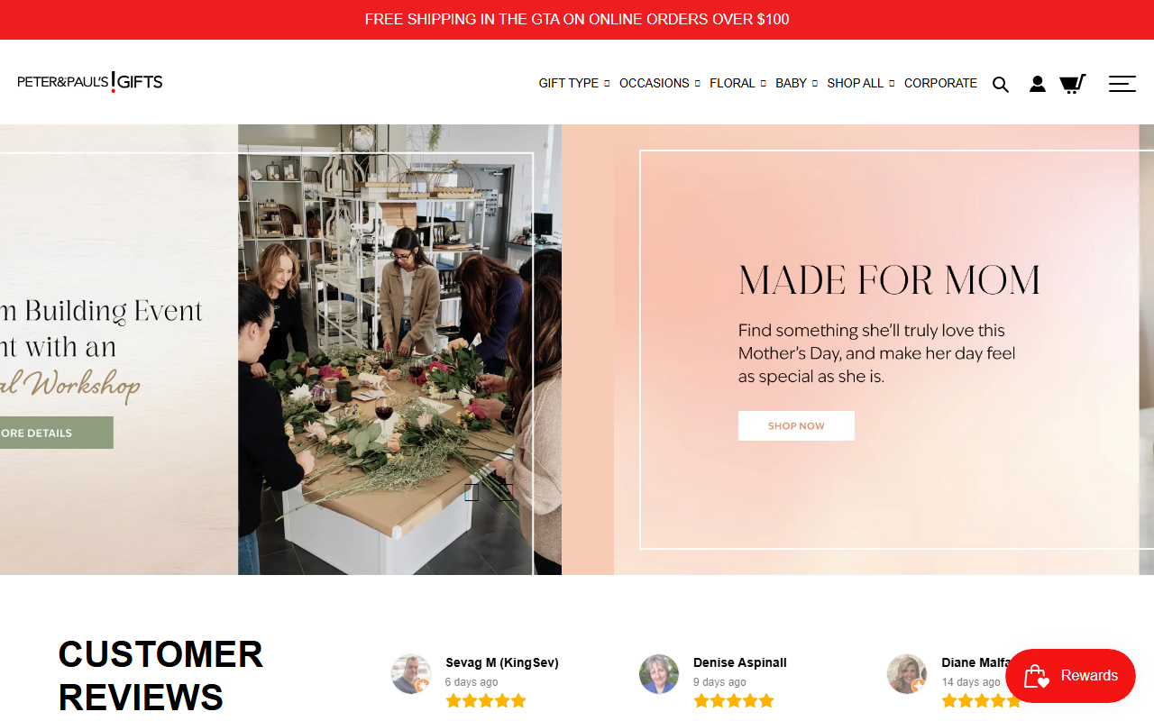647baskets.com screenshot