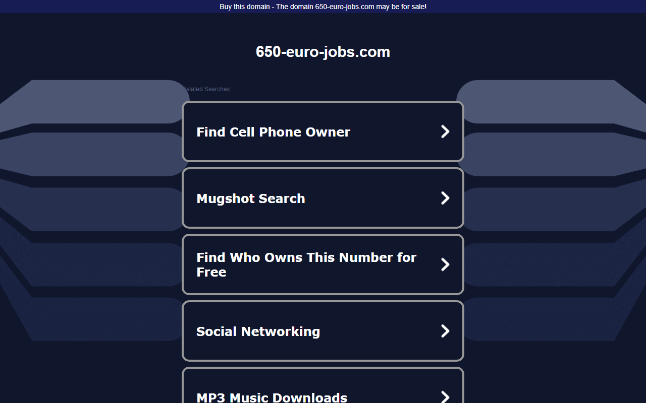 650-euro-jobs.com screenshot
