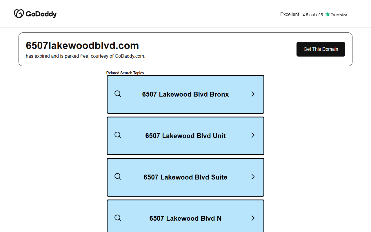 6507lakewoodblvd.com screenshot