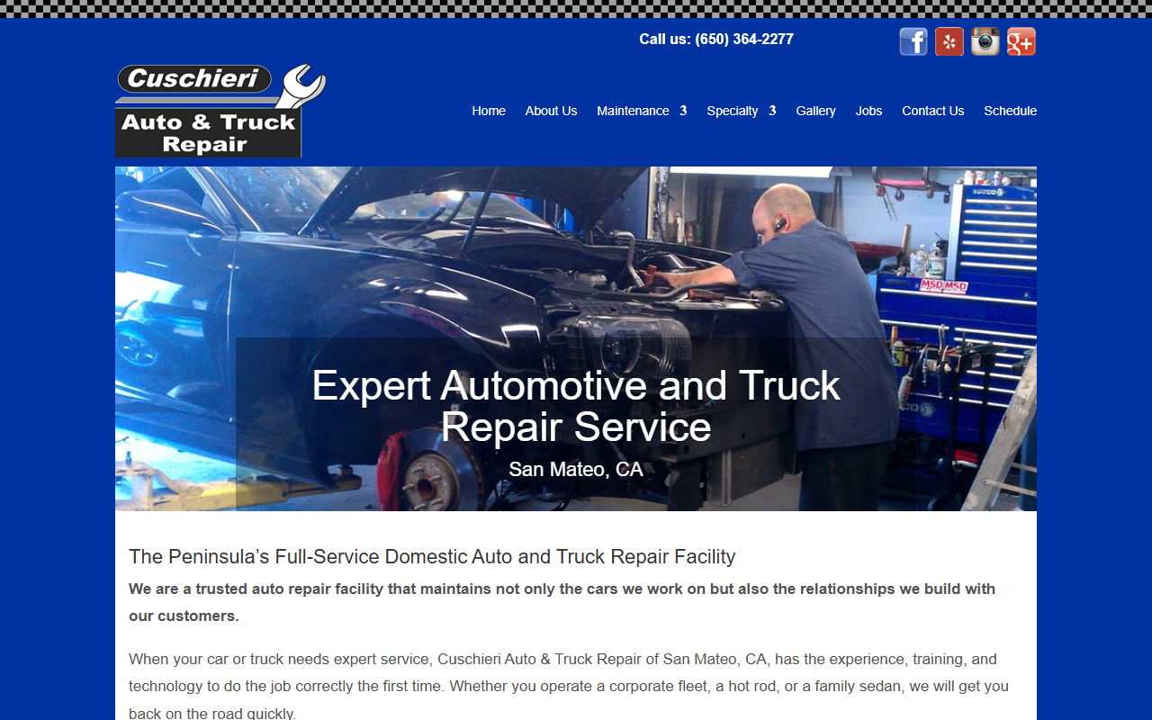 650autorepair.com screenshot