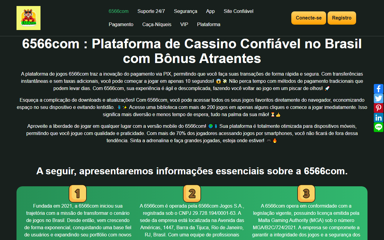 6566comlogin.com screenshot