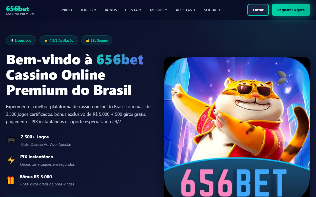 656betjogos.com screenshot
