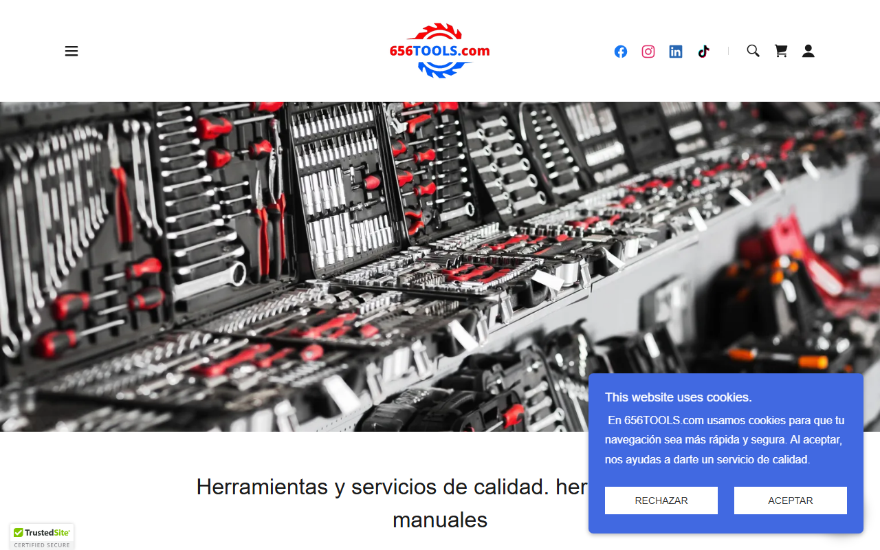 656mastertools.com screenshot