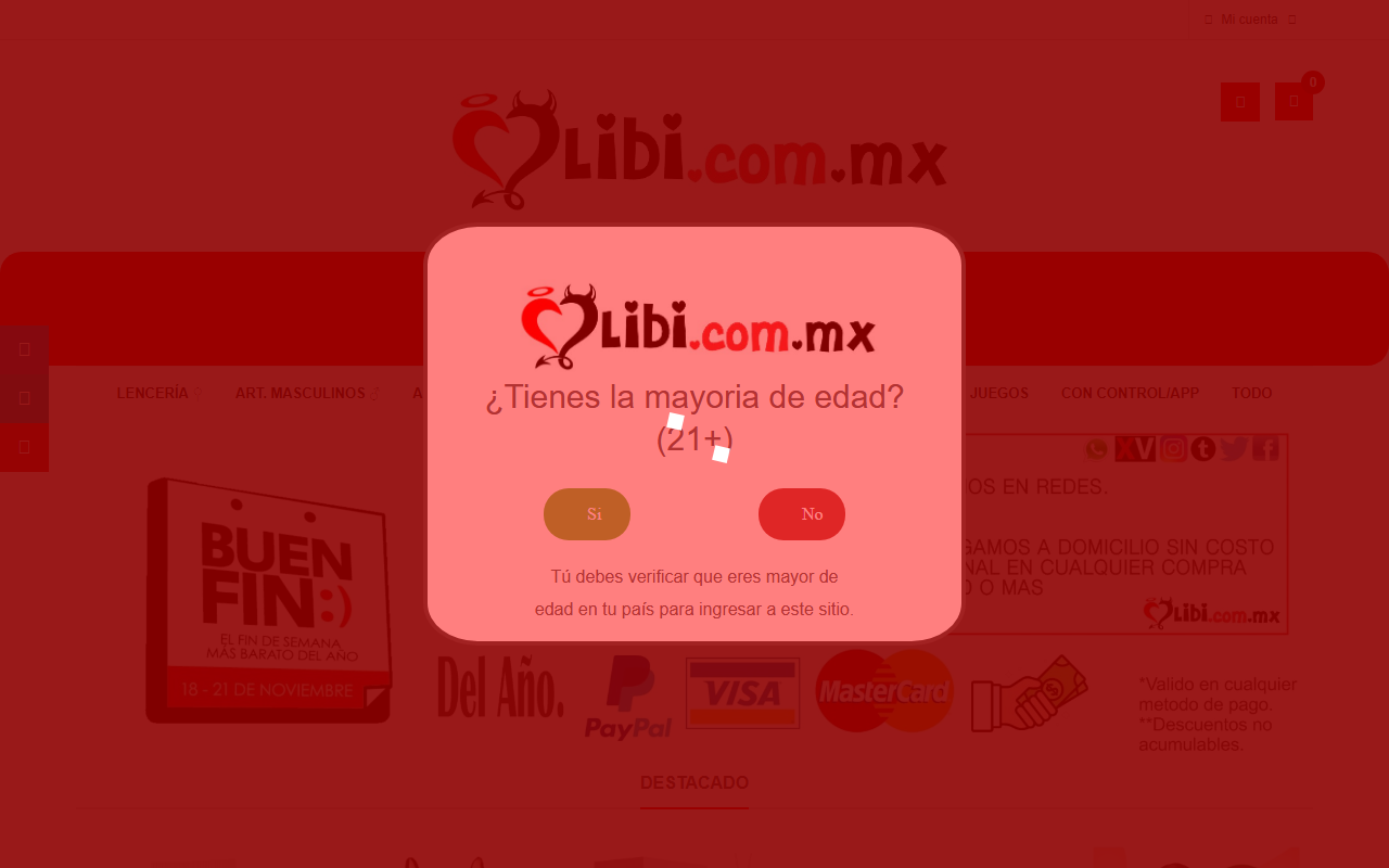 656sexshop.com screenshot