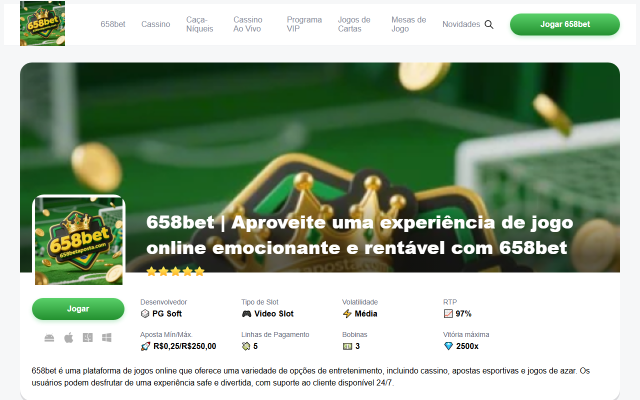 658betaposta.com screenshot