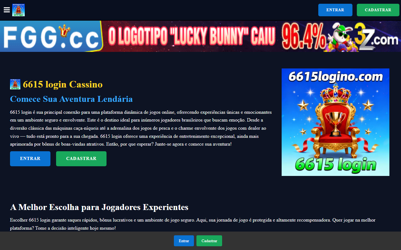 6615logino.com screenshot