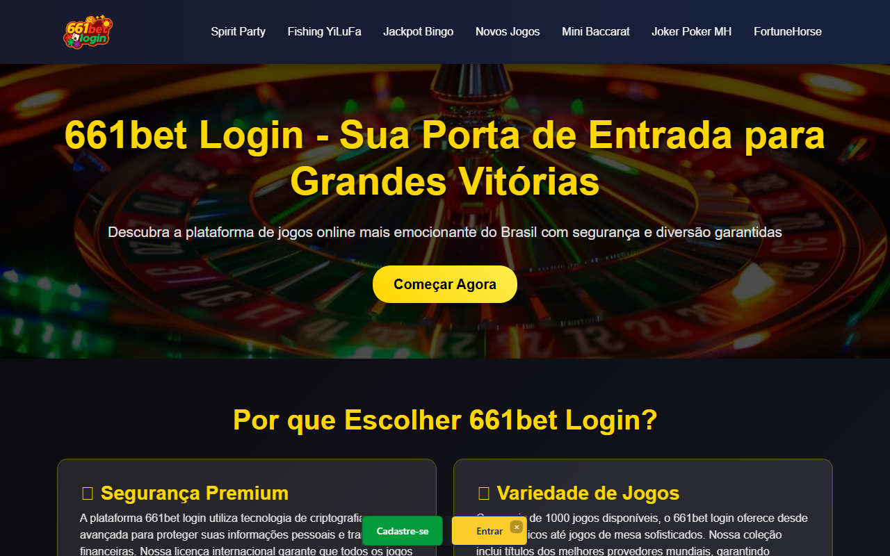 661bet-login7.com screenshot