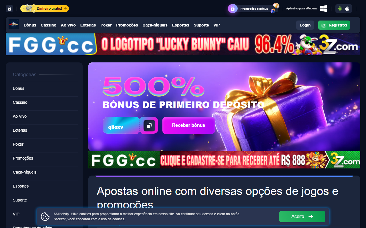661betvip3.com screenshot