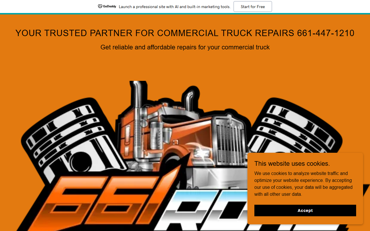661roadservice.com screenshot