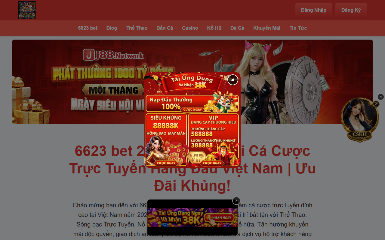 6623bettingbet.com screenshot