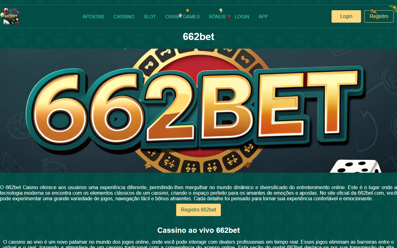 662betlogin.com screenshot