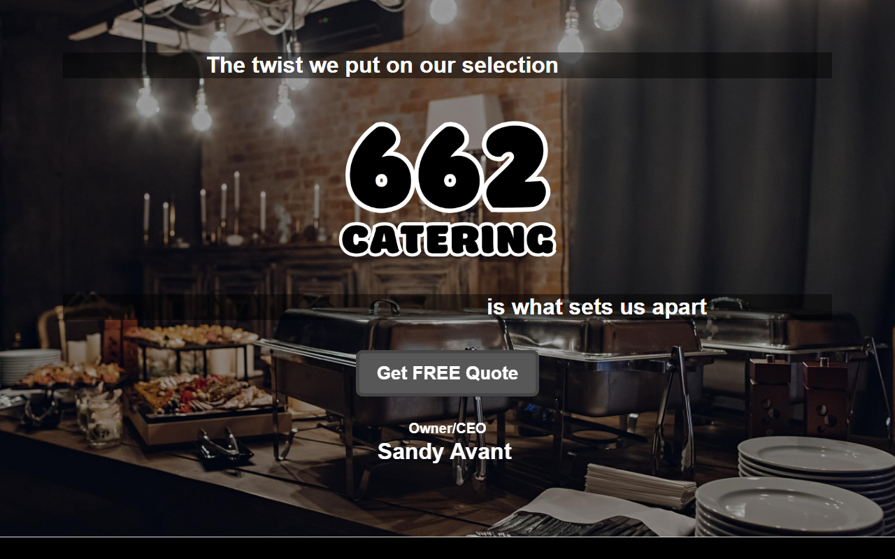 662catering.com screenshot