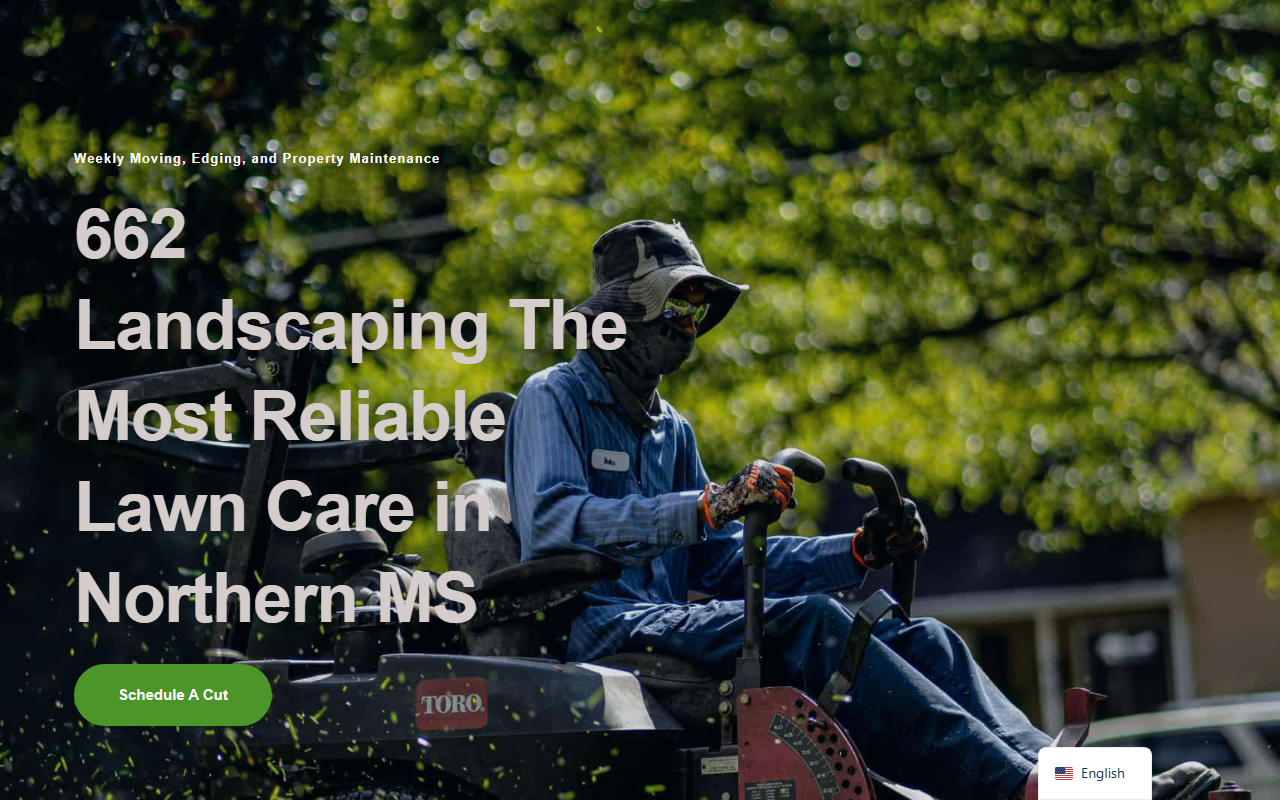 662landscaping.com screenshot