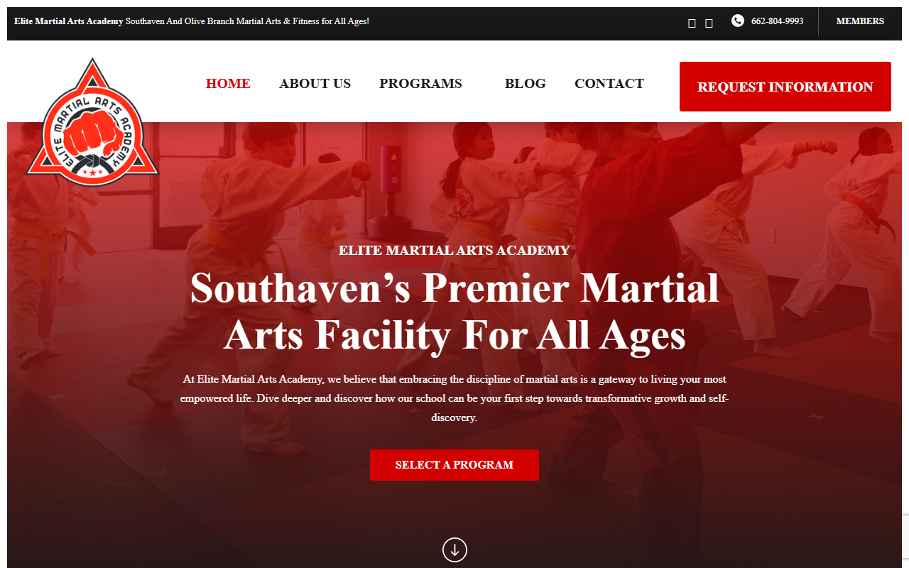 662martialarts.com screenshot