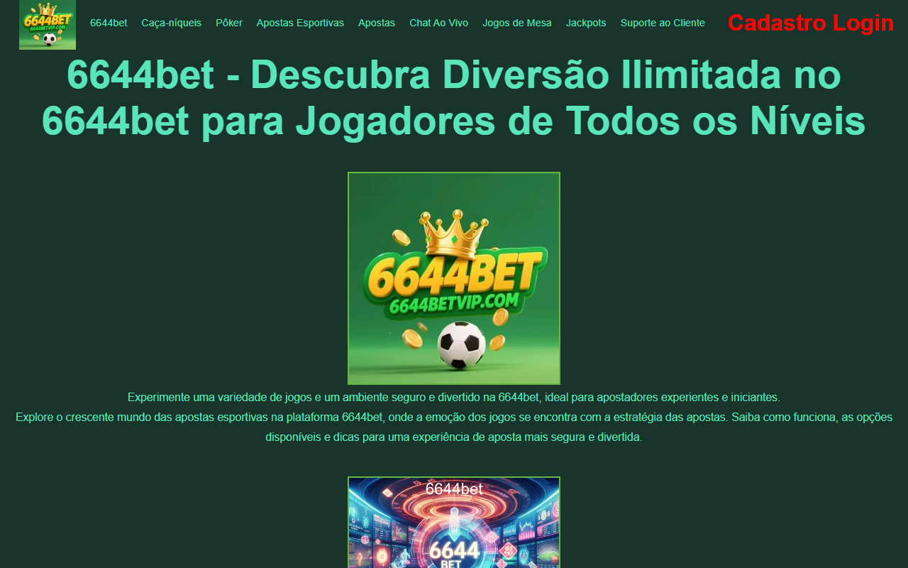 6644betvip.com screenshot