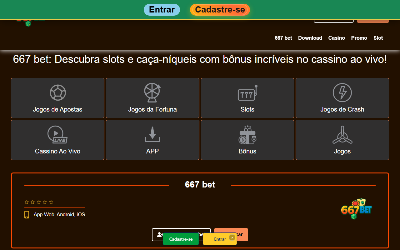 667bet-brasil.com screenshot