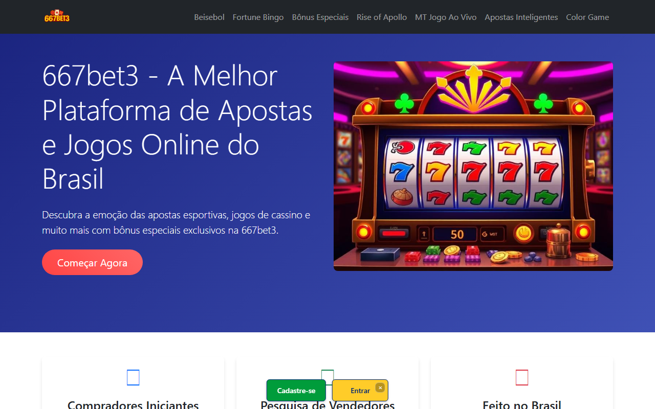 667bet3-bet.com screenshot