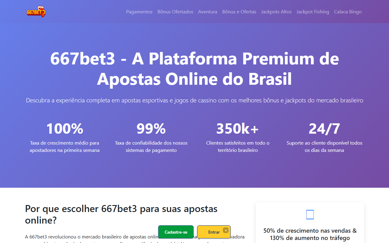 667bet3-vip.com screenshot