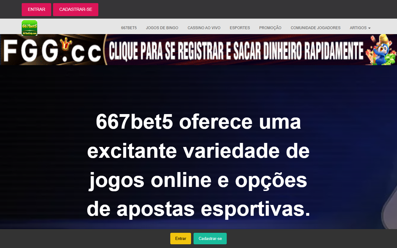 667bet5vip.com screenshot