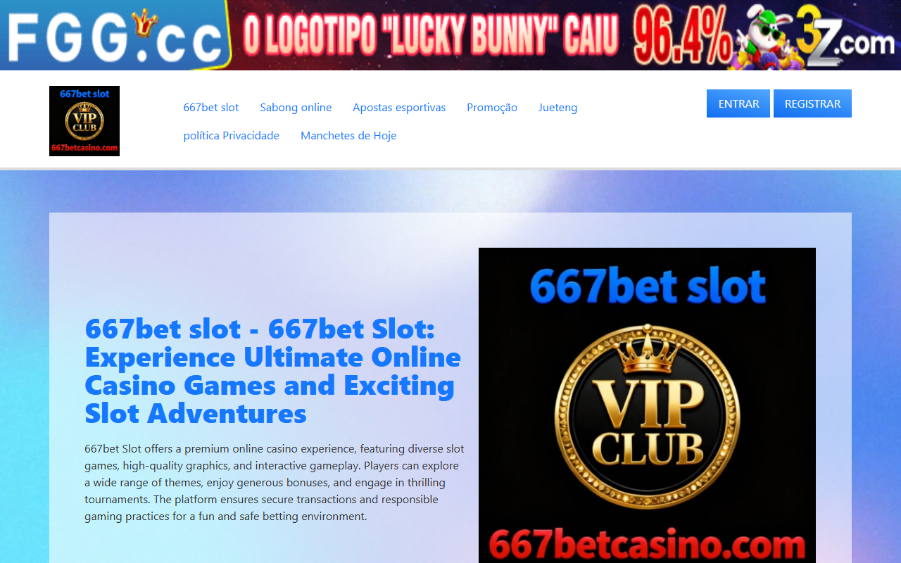 667betcasino.com screenshot