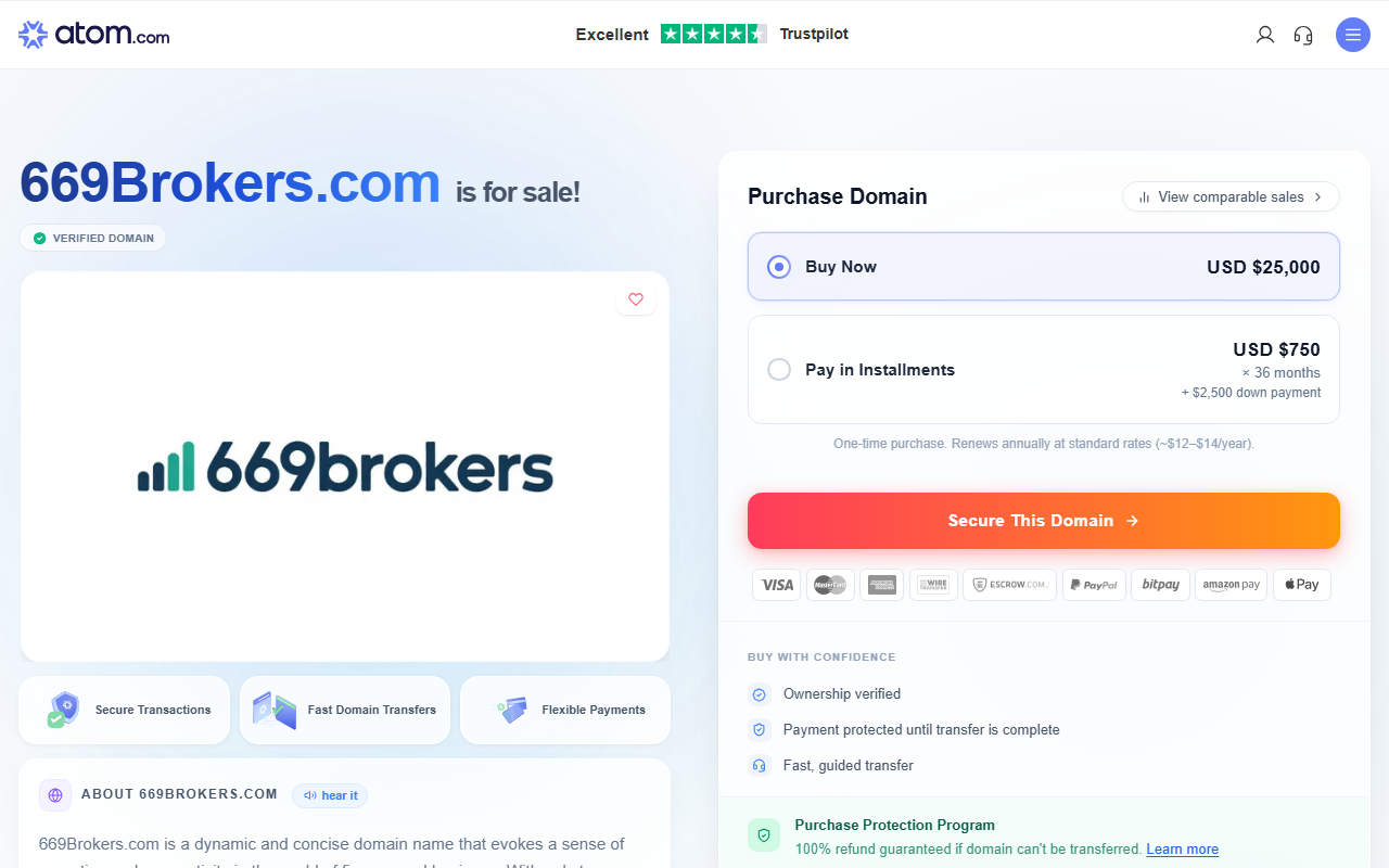 669brokers.com screenshot
