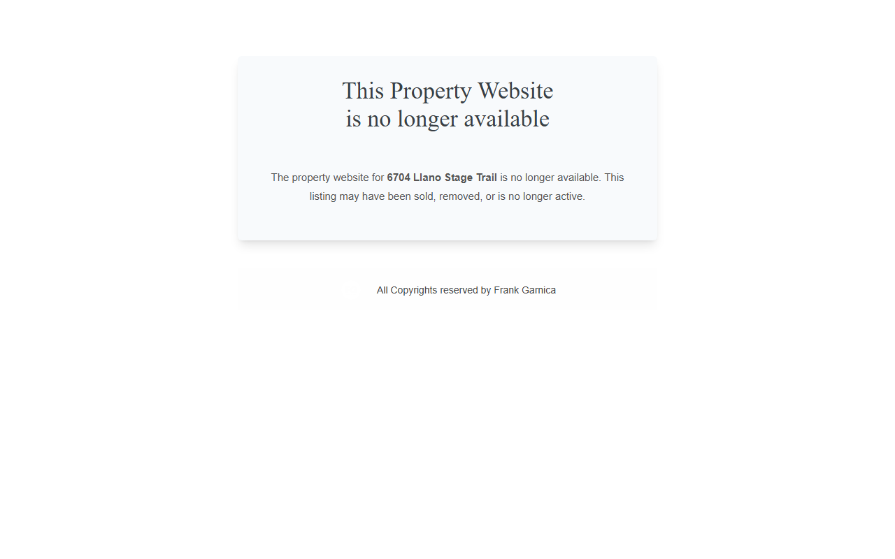 6704llanostage.com screenshot