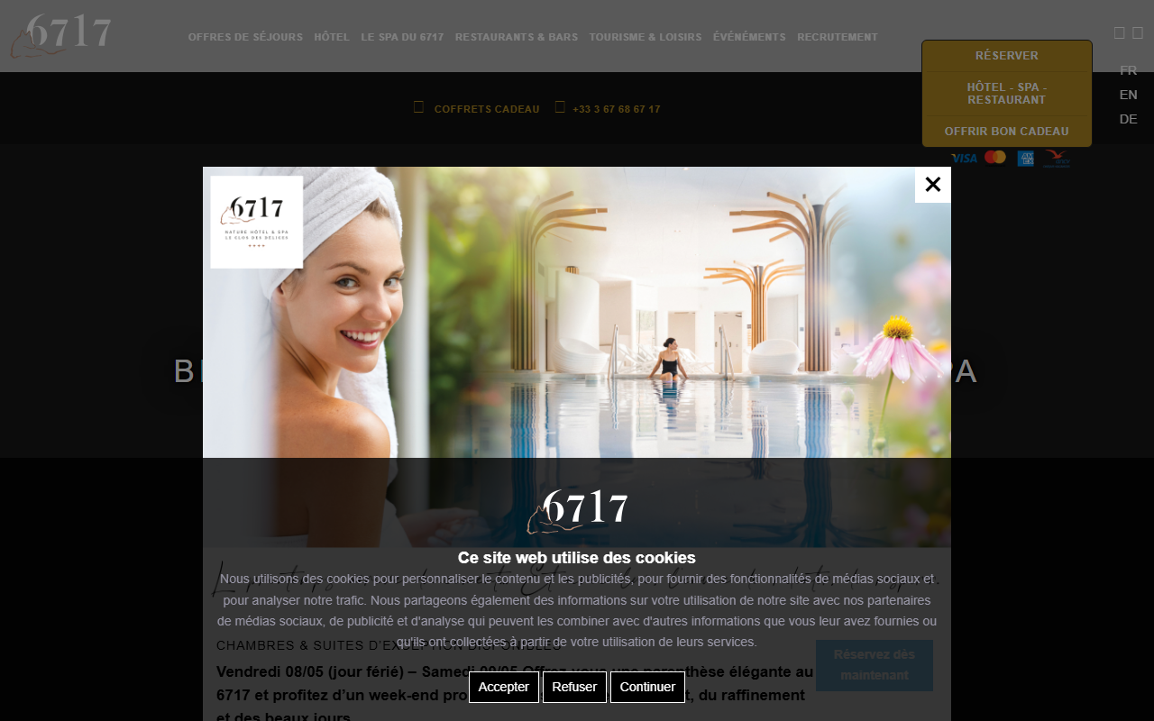 6717hotelspa.com screenshot