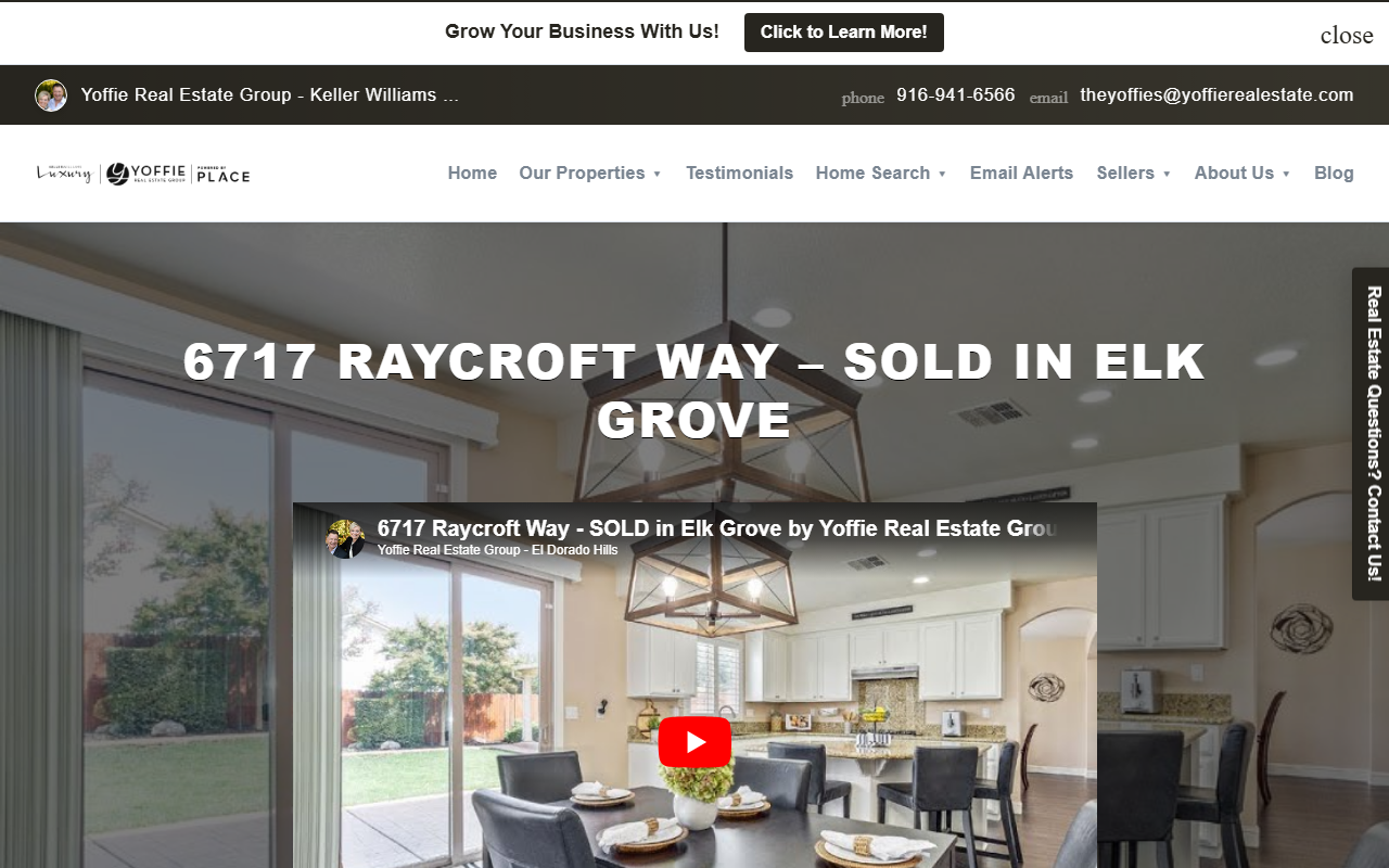 6717raycroft.com screenshot