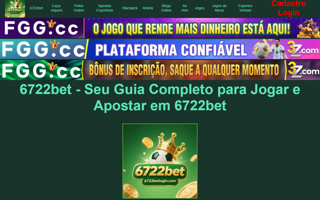 6722betlogin.com screenshot