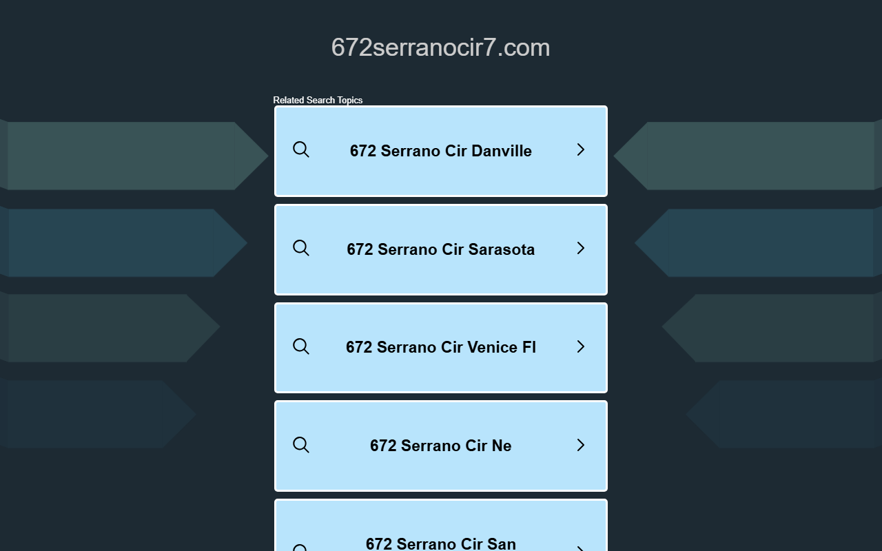 672serranocir7.com screenshot