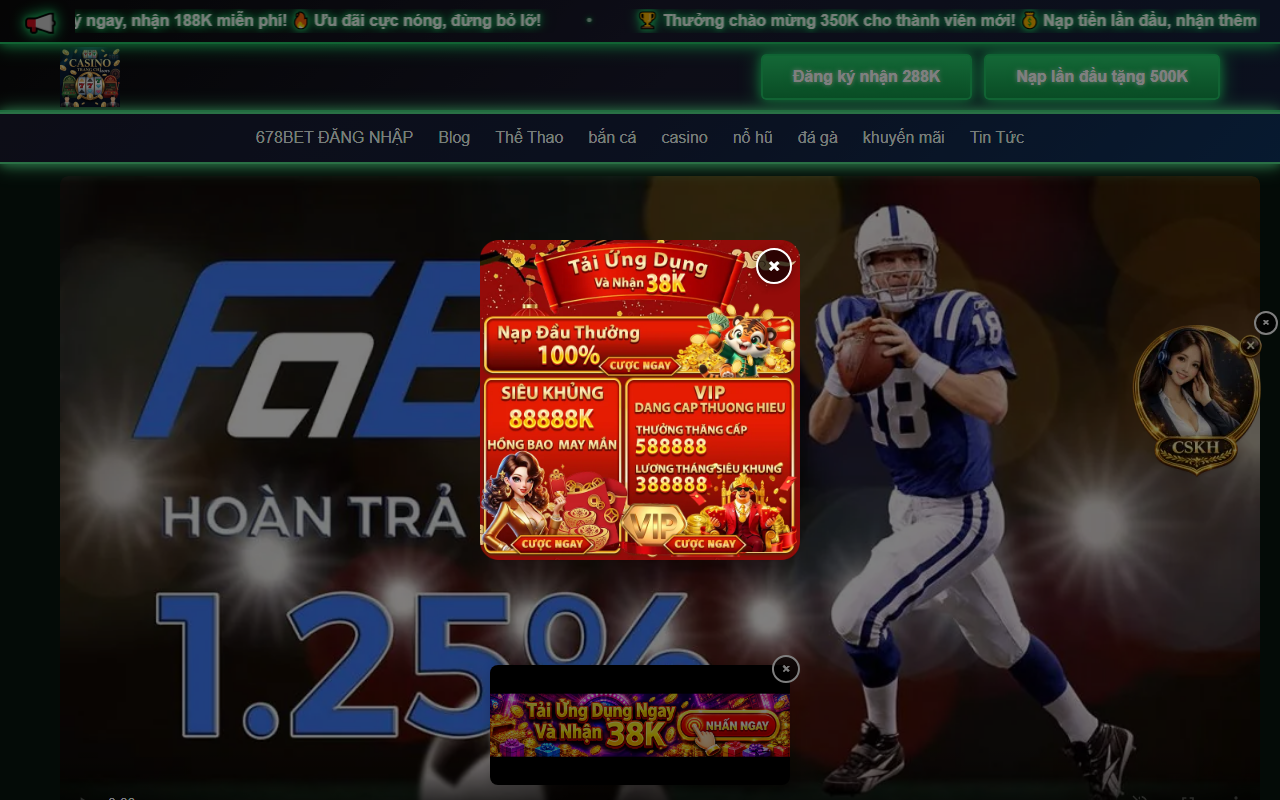 678betloginbet.com screenshot