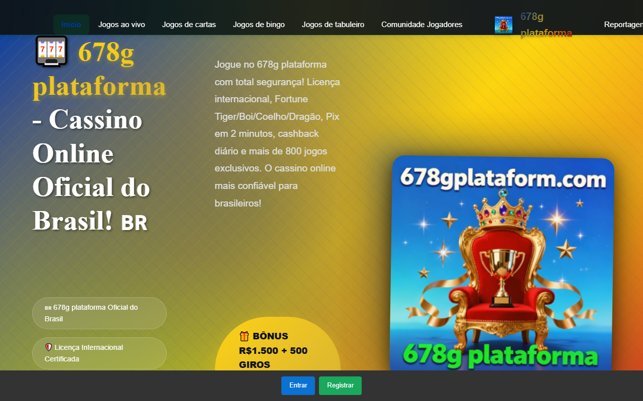 678gplataform.com screenshot