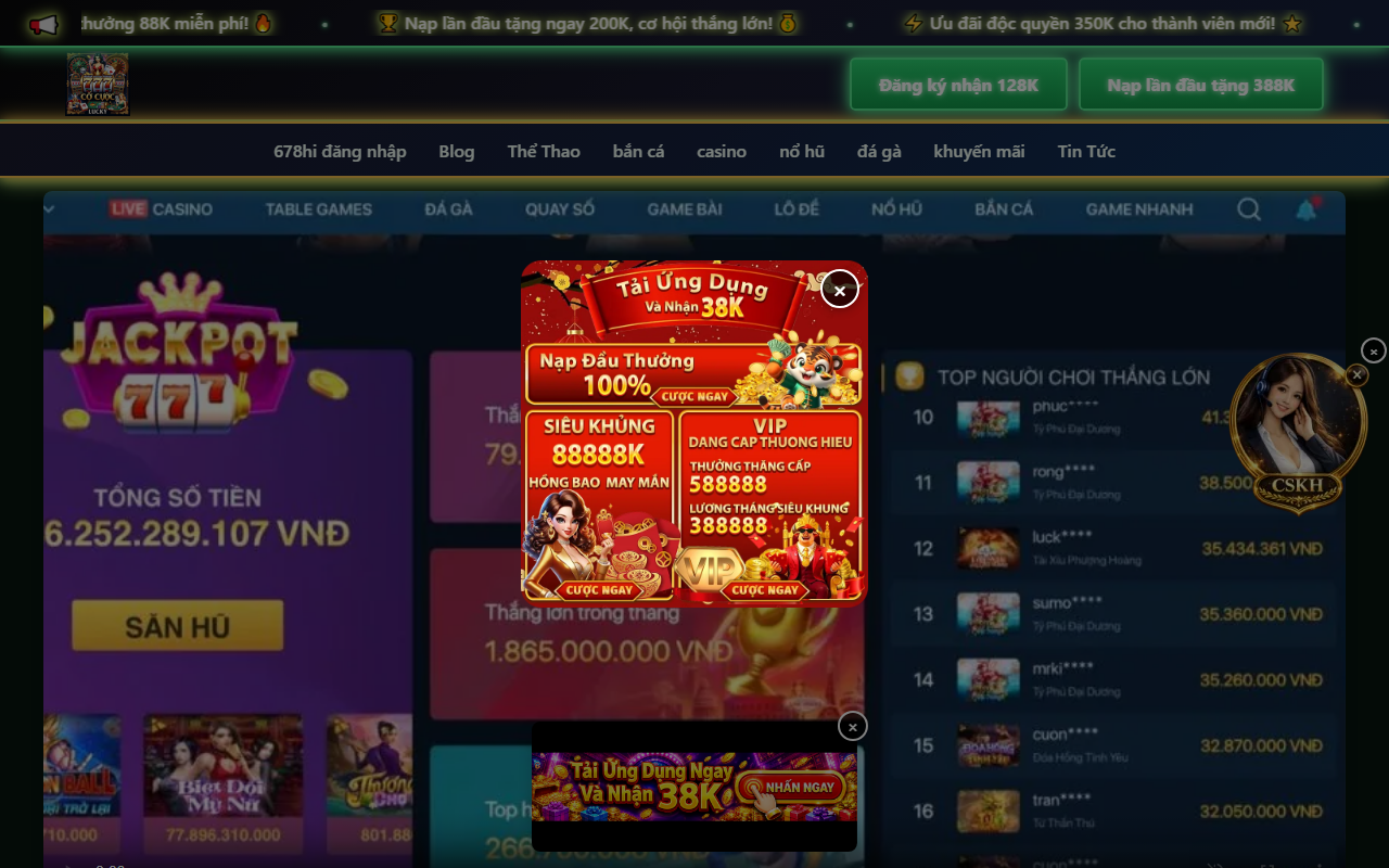 678hiloginbet.com screenshot