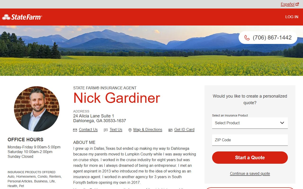 678insurance.com screenshot