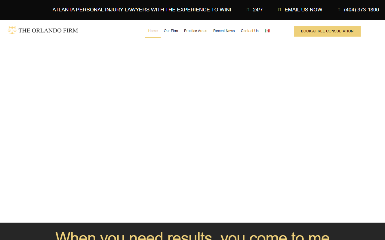 678lawfirm.com screenshot