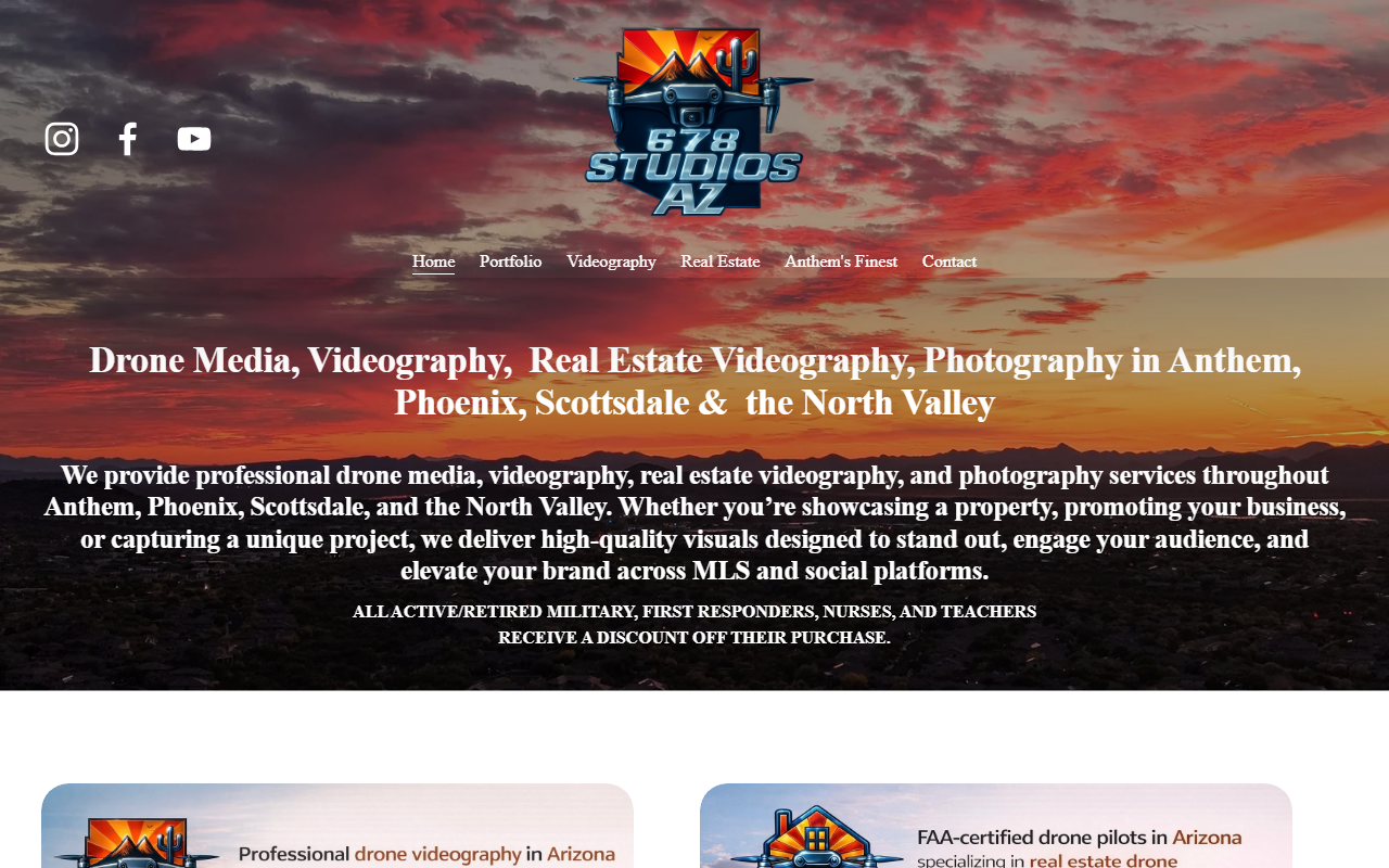 678studiosaz.com screenshot