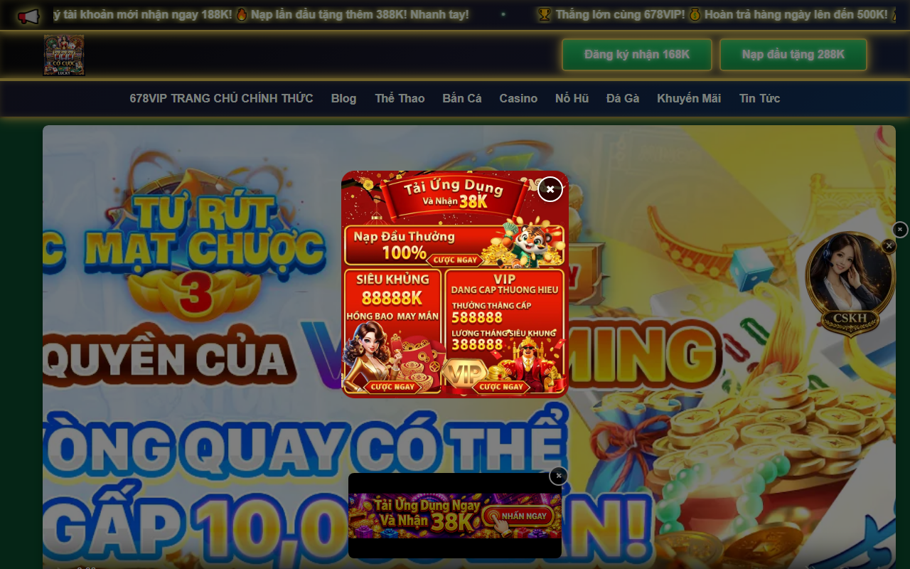 678viphomebet.com screenshot