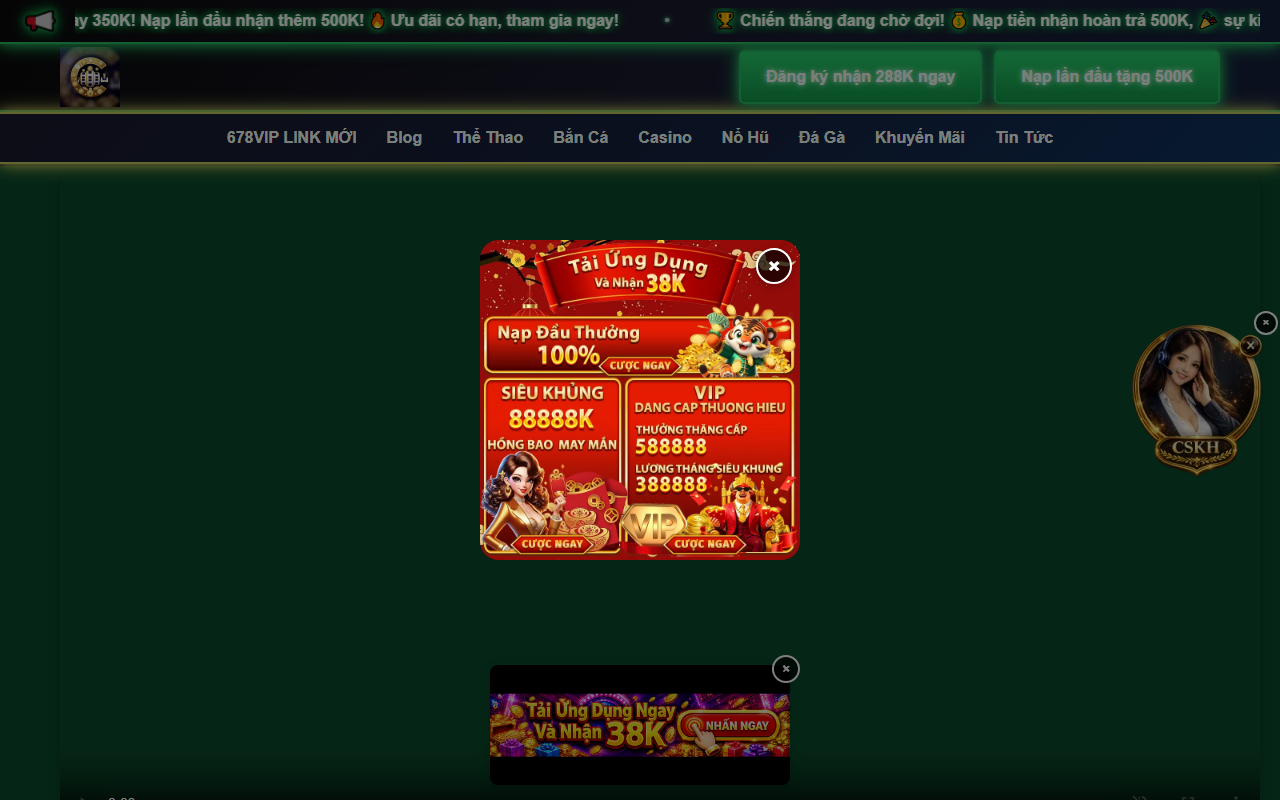678viplinkbet.com screenshot