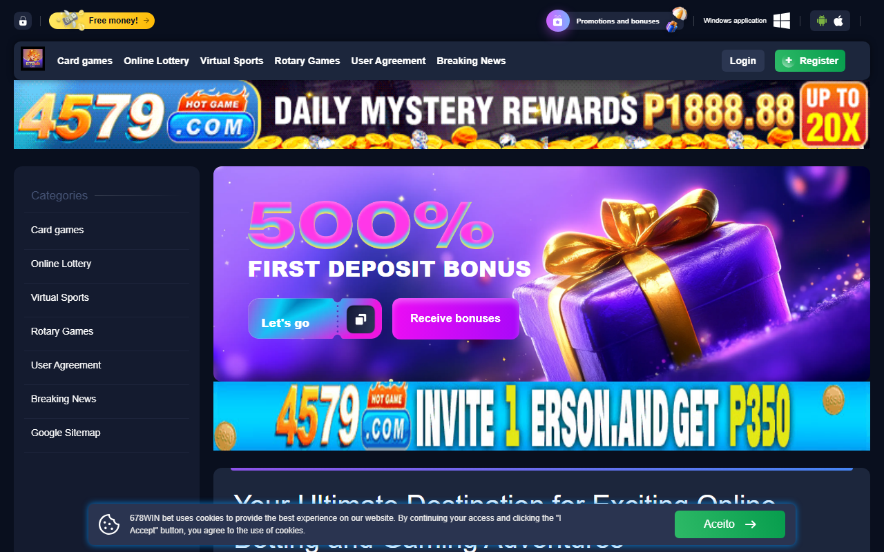 678winbetcom.com screenshot