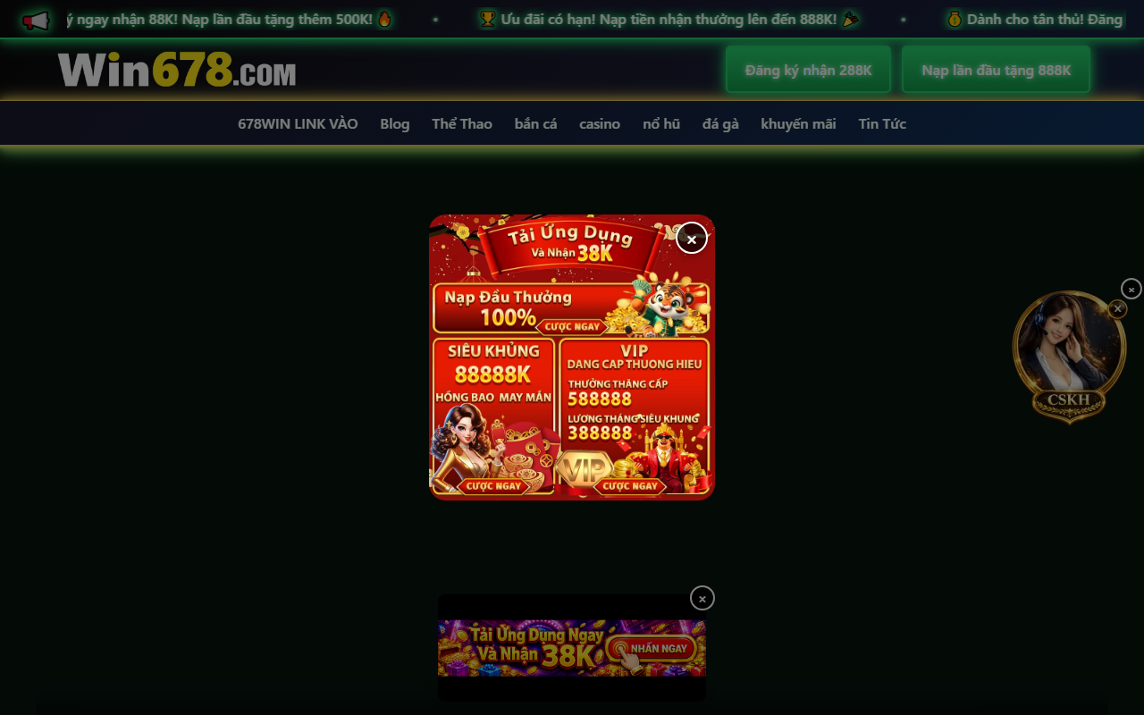 678winlinkwin.com screenshot