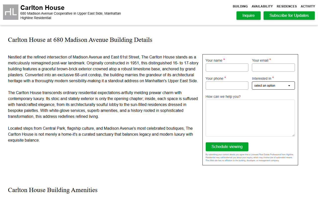 680madisonavenue.com screenshot